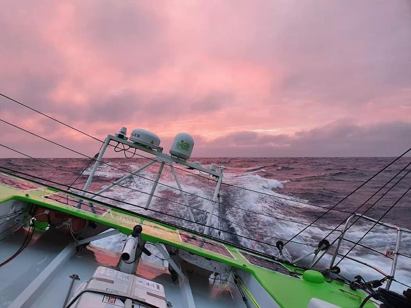 Campagne de France during the Vendée-Arctique-Les Sables d'Olonne Race photo copyright Miranda / Campagne de France taken at  and featuring the IMOCA class