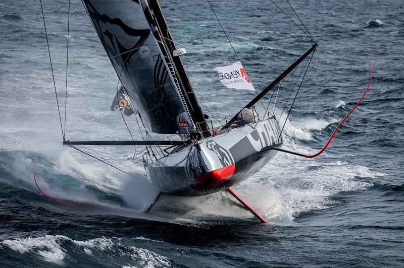 Charal leads the Vendée-Arctique-Les Sables d'Olonne Race - photo © Gauthier Lebec / Chara