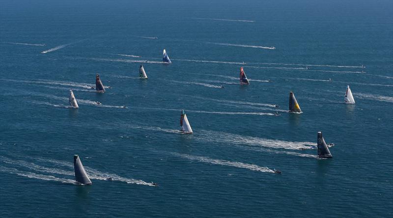 Vendée Globe race start - photo © Lloyd Images / Alex Thomson Racing