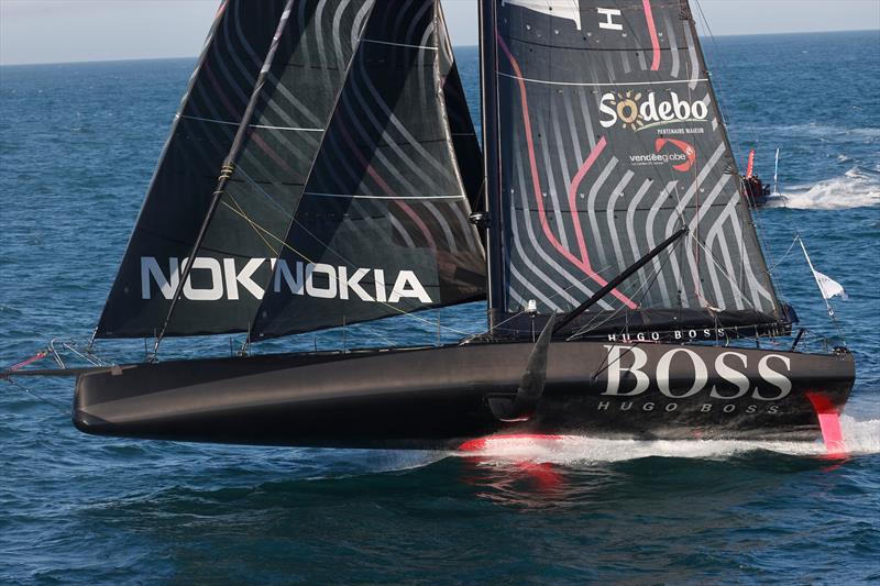 Vendée Globe race start photo copyright Lloyd Images / Alex Thomson Racing taken at  and featuring the IMOCA class