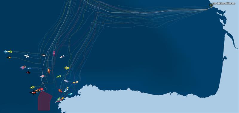 Vendée Globe Position Report 08H00 GMT 10/11/2020 photo copyright #VG2020 taken at  and featuring the IMOCA class