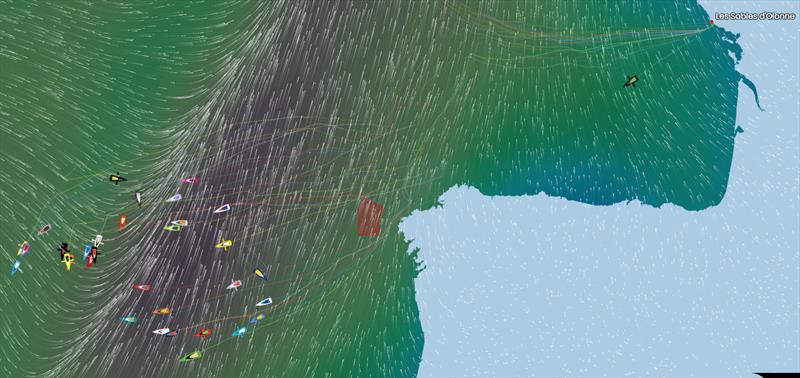 Vendée Globe Position Report 08H00 UTC 11/11/2020 photo copyright #VG2020 taken at  and featuring the IMOCA class