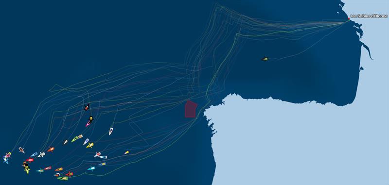 Vendée Globe Position Report 17H00 UTC 11/11/2020 photo copyright #VG2020 taken at  and featuring the IMOCA class