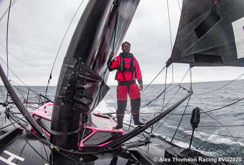 Alex Thomson on Hugo Boss crosses the Equator in the Vendée Globe - photo © Alex Thomson Racing / #VG2020