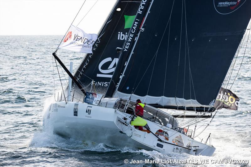 French sailor Clarisse Cremer back at sea for 2024 Vendee Globe race