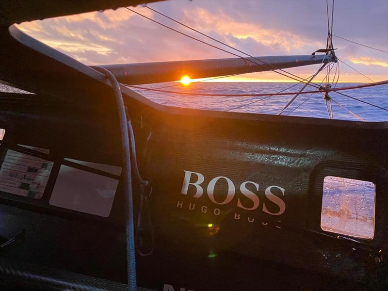 Alex Thomson prepares for the Southern Ocean in the Vendée Globe photo copyright Alex Thomson Racing taken at  and featuring the IMOCA class