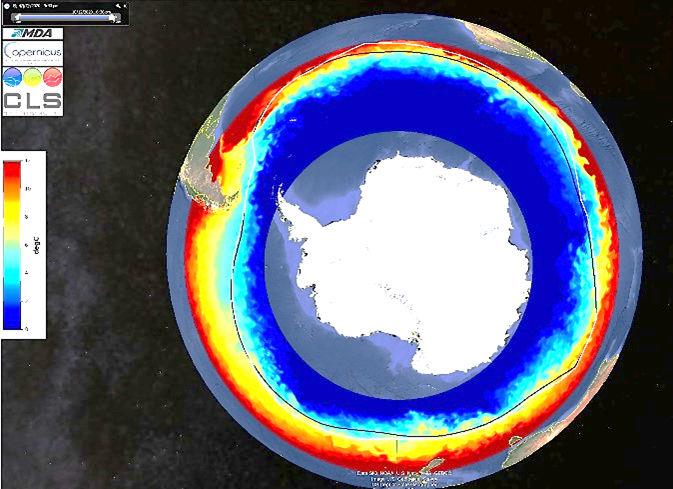 Vendée Globe Antarctic Exlcusion Zone - photo © #VG2020