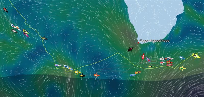 Vendée Globe Position Report 17H00 UTC 03/12/2020 photo copyright #VG2020 taken at  and featuring the IMOCA class