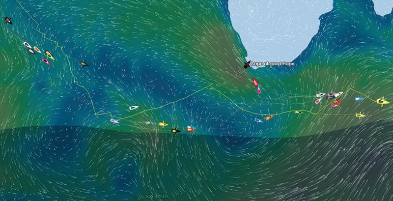 Vendée Globe Position Report 08H00 UTC 04/12/2020 photo copyright #VG2020 taken at  and featuring the IMOCA class