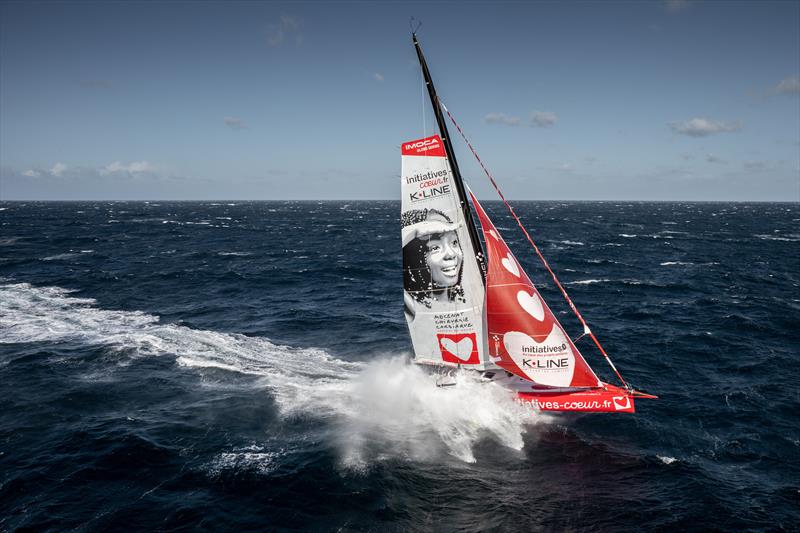 Sam Davies on Initiatives Coeur during the Vendée Globe - photo © Eloi Stichelbaut / Polaryse