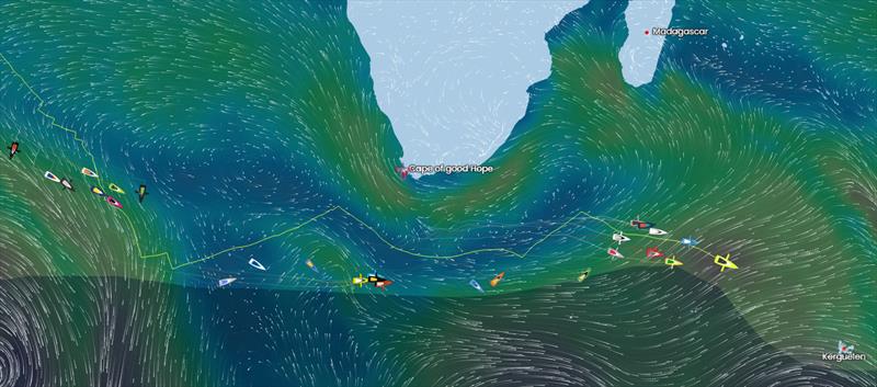 Vendée Globe Position Report 17H00 UTC 05/12/2020 photo copyright #VG2020 taken at  and featuring the IMOCA class