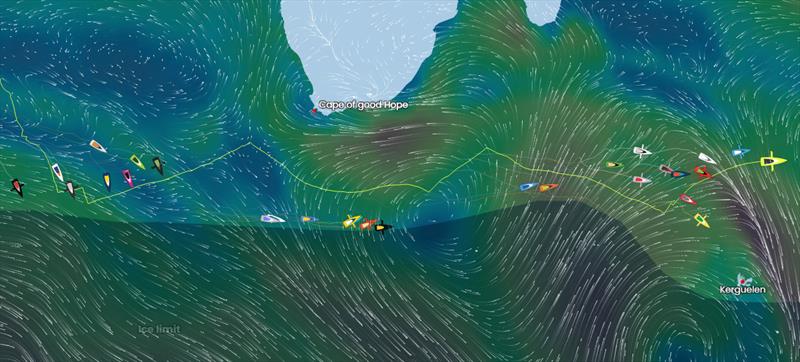 Vendée Globe Position Report 17H00 UTC 07/12/2020 photo copyright #VG2020 taken at  and featuring the IMOCA class