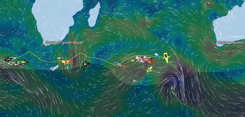 Vendée Globe Position Report 17H00 UTC 09/12/2020 photo copyright #VG2020 taken at  and featuring the IMOCA class