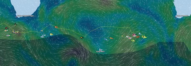 Vendée Globe Position Report 08H00 UTC 11/12/2020 photo copyright #VG2020 taken at  and featuring the IMOCA class