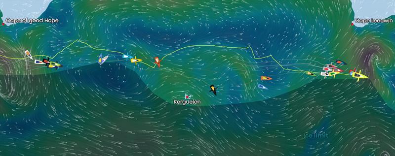 Vendée Globe Position Report 17H00 UTC 13/12/2020 - photo © #VG2020