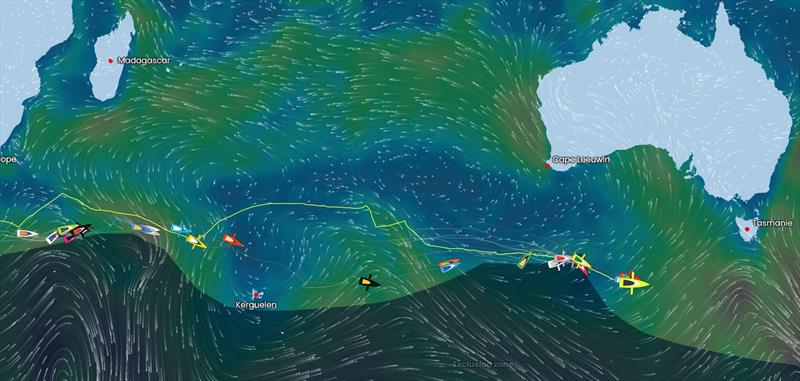 Vendée Globe Position Report 21H00 UTC 14/12/2020 photo copyright #VG2020 taken at  and featuring the IMOCA class