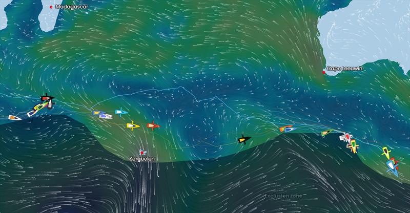 Vendée Globe Position Report 17H00 UTC 15/12/2020 photo copyright #VG2020 taken at  and featuring the IMOCA class