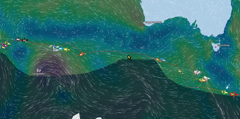 Vendée Globe Position Report 17H00 UTC 17/12/2020 photo copyright #VG2020 taken at  and featuring the IMOCA class