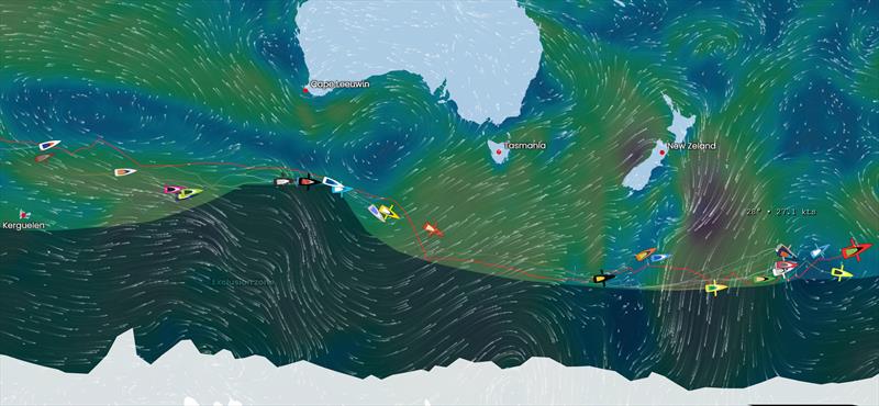 Vendée Globe Position Report 21H00 UTC 23/12/2020 - photo © #VG2020