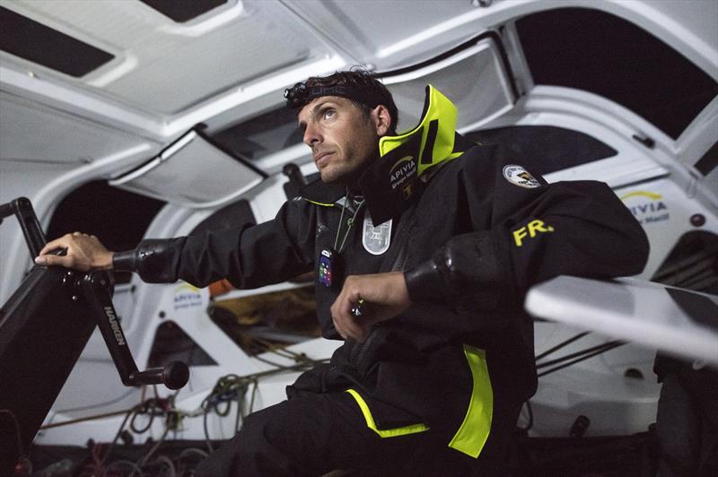 Charlie Dalin on Apivia during the Vendée Globe photo copyright Charlie Dalin / Apivia #VG2020 taken at  and featuring the IMOCA class