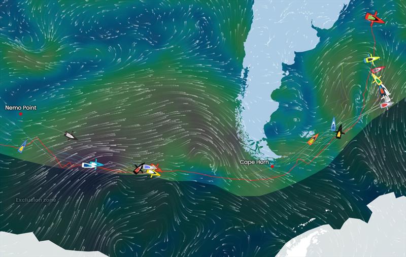 Vendée Globe Position Report 17H00 UTC 08/01/2021 - photo © Vendée Globe