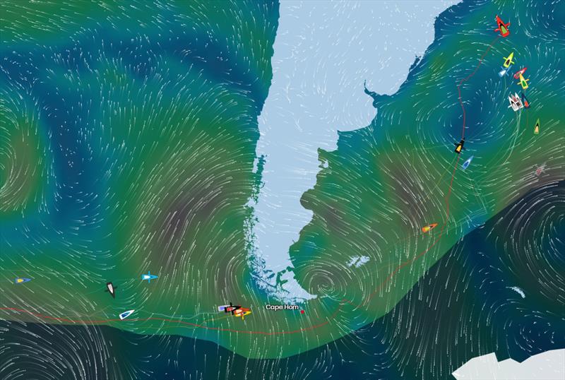 Vendée Globe Position Report 17H00 UTC 10/01/2021 photo copyright Vendée Globe taken at  and featuring the IMOCA class