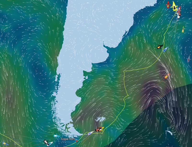 Vendée Globe Position Report 17H00 UTC 12/01/2021 photo copyright Vendée Globe taken at  and featuring the IMOCA class