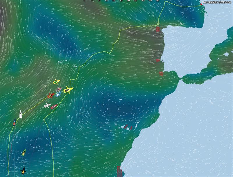 Vendée Globe Position Report 17H00 UTC 23/01/2021 photo copyright Vendée Globe taken at  and featuring the IMOCA class