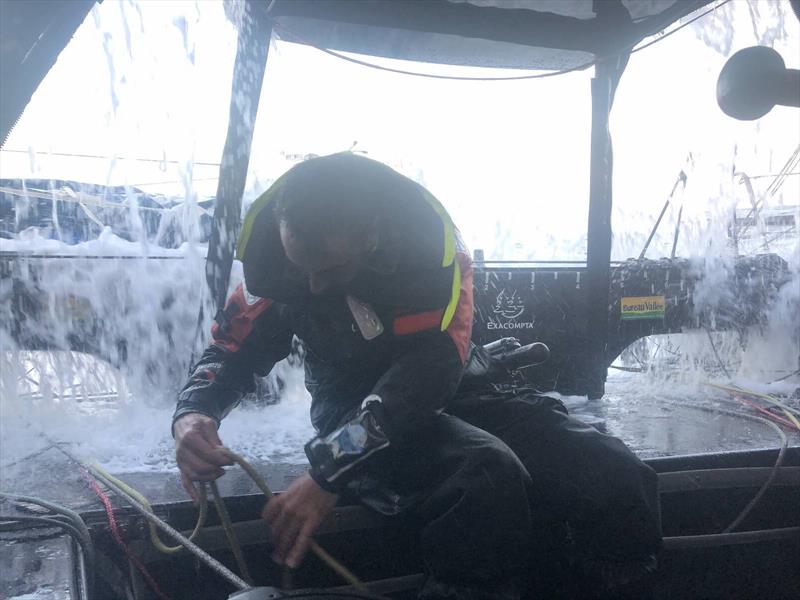 The Ocean Race Europe, Lorient, France to Cascais, Portugal Leg 1: On Board Bureau Vallee photo copyright Bureau Vallee / The Ocean Rac taken at  and featuring the IMOCA class