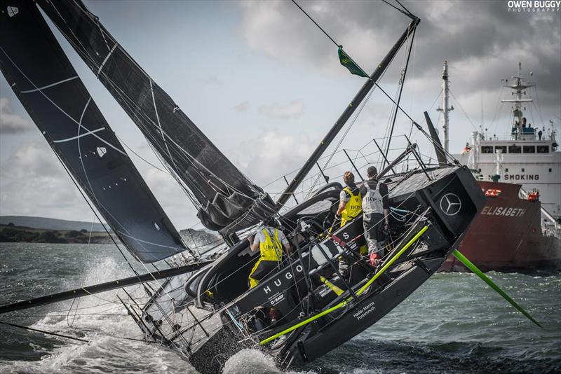 Heel angles on the IMCOA60 are expected to be more extreme than the VO65 photo copyright Owen Buggy taken at  and featuring the IMOCA class