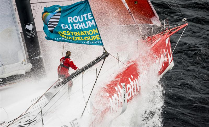 Initiatives Coeur Route de Rhum - September 2018  photo copyright Vincent Curutchet taken at  and featuring the IMOCA class