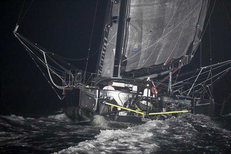 Alex Thomson - Hugo Boss - Images after terrain closure on Guadeloupe Island - photo © Alex Thomson Racing