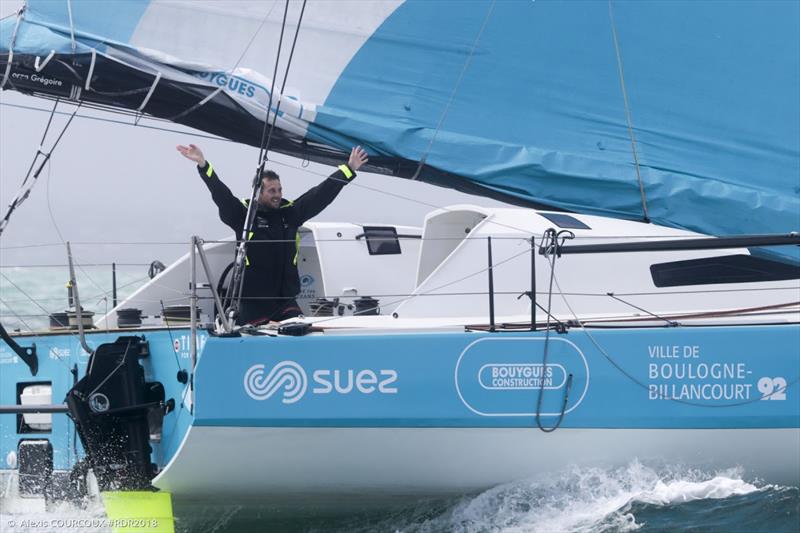 Stéphane Le Diraison (Time For Oceans) - 2018 Route du Rhum-Destination Guadeloupe photo copyright IMOC taken at  and featuring the IMOCA class