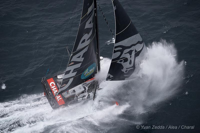 Jérémie Beyou's Charal photo copyright Yvan Zedda / Alea / Charal taken at  and featuring the IMOCA class