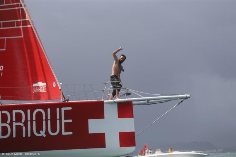 Alan Roura and La Fabrique - 2018 Route du Rhum - photo © Gilles Morelle