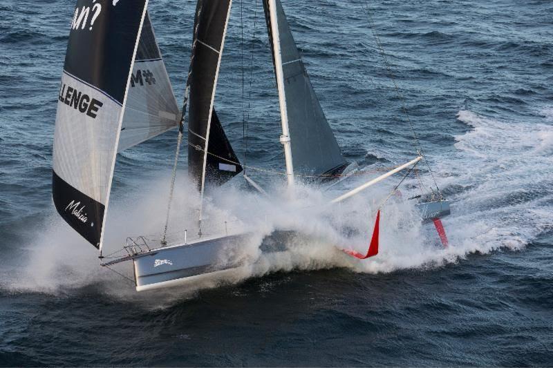 After achieving third place in the 2017 Rolex Fastnet Race, Boris Hermann will be back with the older foil-assisted Malizia - photo © Jean-Marie Liot