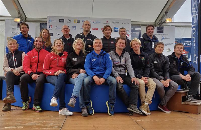 16 of the 17 solitaires who will start the Bermuda 1000 RACE, tomorrow at 17h00 - photo © Marine Kerduel / IMOCA