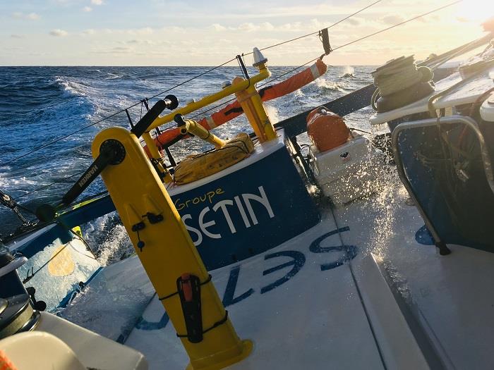 Bermudes 1000 Race photo copyright Manuel Cousin / Groupe Setin taken at  and featuring the IMOCA class