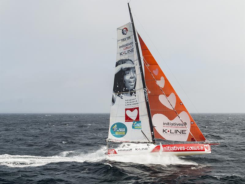 Bermudes 1000 Race - Sam Davies sur Initiatives Cœur photo copyright François Van Malleghem taken at  and featuring the IMOCA class