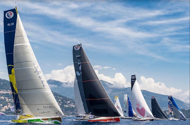 The IMOCAs in Monaco, a year ago photo copyright Studio Borlenghi taken at  and featuring the IMOCA class