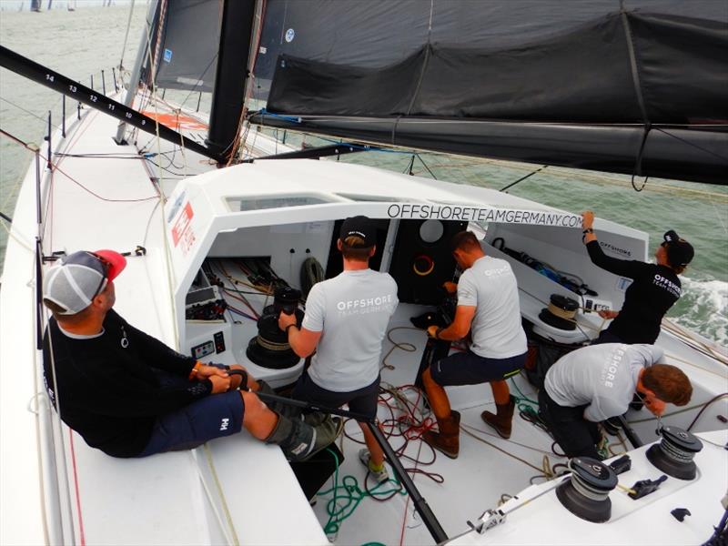 The only IMOCA in the IRC field. `Einstein` proved her speed as the only IMOCA in the IRC field - Rolex Fastnet Race - photo © OTG