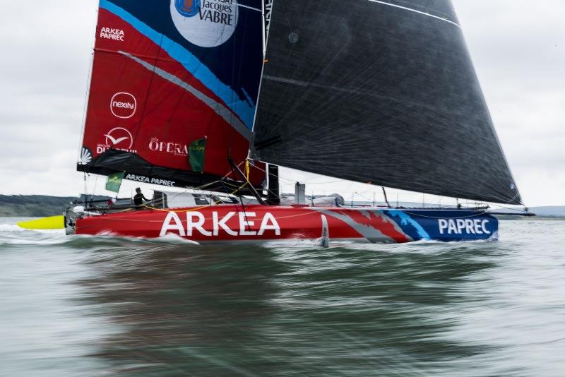 Sébastien Simon's Arkea-Paprec photo copyright Team Arkea-Paprec taken at  and featuring the IMOCA class