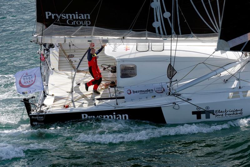 Imoca Prysmian - Giancarlo Pedote photo copyright Francois Van Malleghem taken at  and featuring the IMOCA class