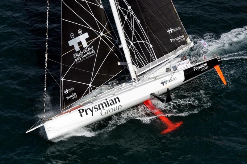 Imoca Prysmian - Giancarlo Pedote - photo © Francois Van Malleghem