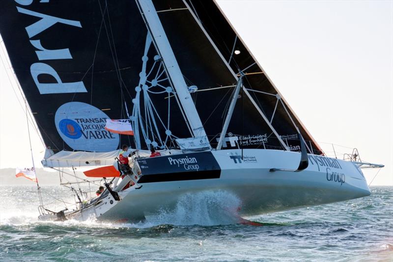 Défi Azimut photo copyright François Van Malleghem taken at  and featuring the IMOCA class