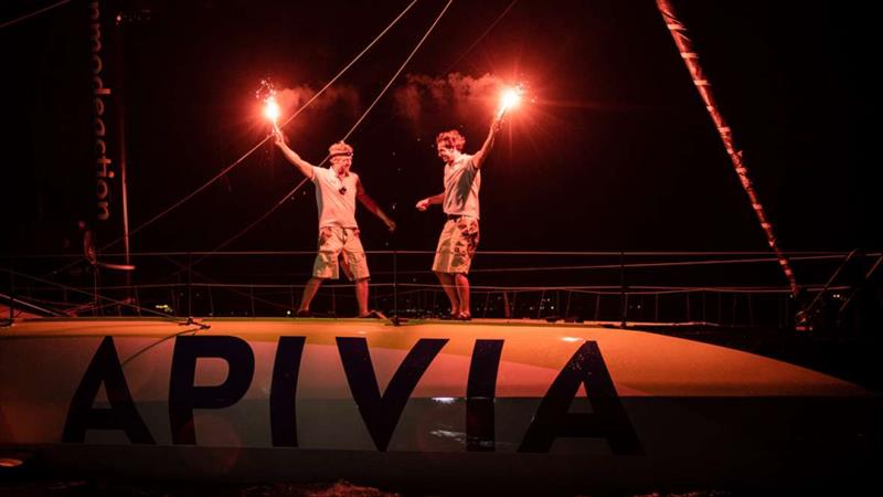 Apivia - Transat Jacques Vabre photo copyright Jean-Louis Carli/Alea taken at  and featuring the IMOCA class