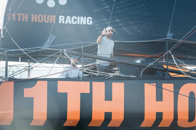 11th Hour Racing bumped to 4th in Transat Jacques Vabre photo copyright Jean-Louis Carli | Alea taken at  and featuring the IMOCA class