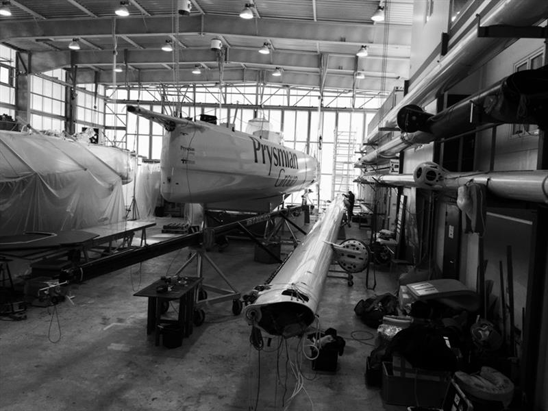 Ship Yard photo copyright RivaCom taken at  and featuring the IMOCA class