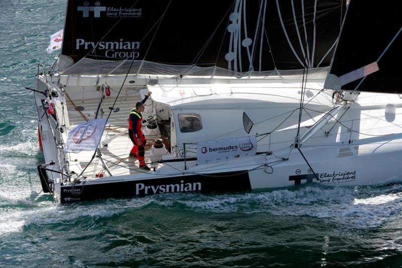 Imoca Prysmian - Giancarlo Pedote photo copyright Francois Van Malleghem taken at  and featuring the IMOCA class