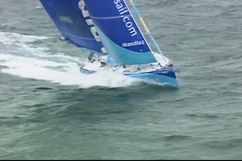 Nick Maloney's 60 foot yacht aboard which he completed the Vendée Globe photo copyright Nick Maloney taken at  and featuring the IMOCA class